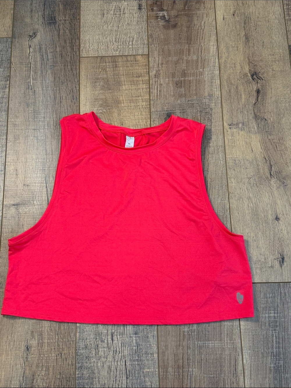 Ellie Activewear Cropped Workout Tank Top Size XL